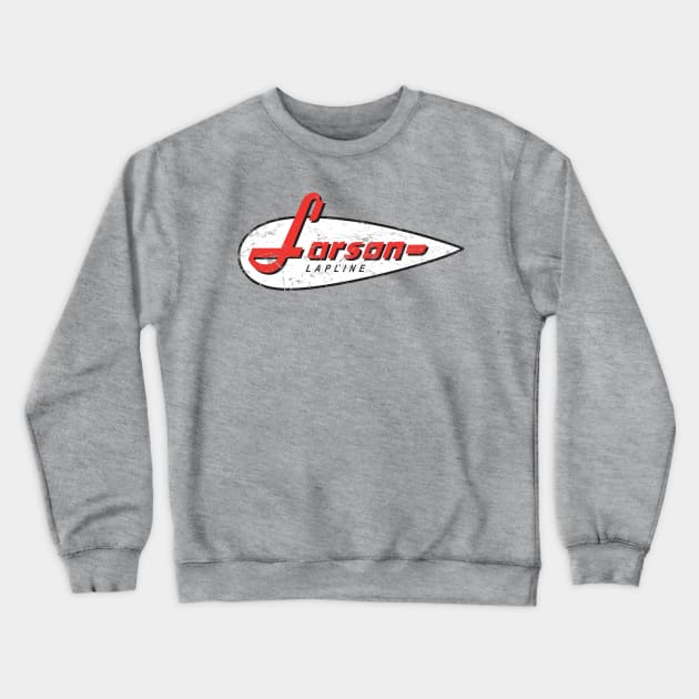 Larson Boats Crewneck Sweatshirt by MindsparkCreative